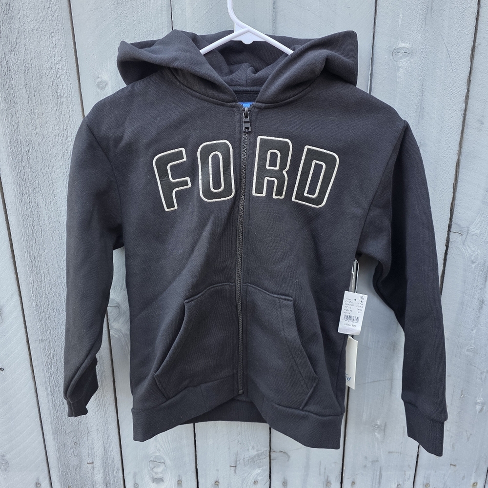 NWT Pacsun Ford Zip Up Kids Hoodie